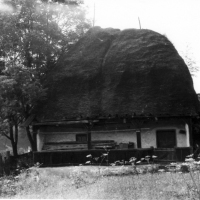 1986, Săcuieu. Case țărănești din secolul XIX.